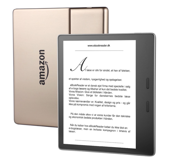 eBookReader Amazon Kindle Oasis Champagne guld gold